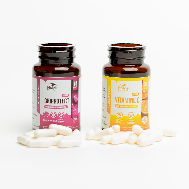 Pack 3: Vitamine C + GripProtect-3