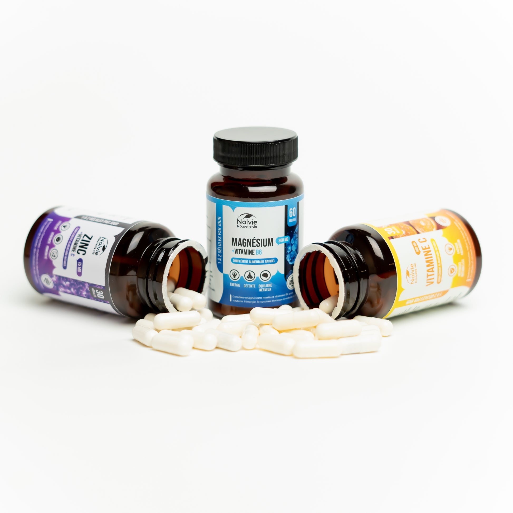 Pack 5 : Zinc + Magnésium + Vitamine C-2